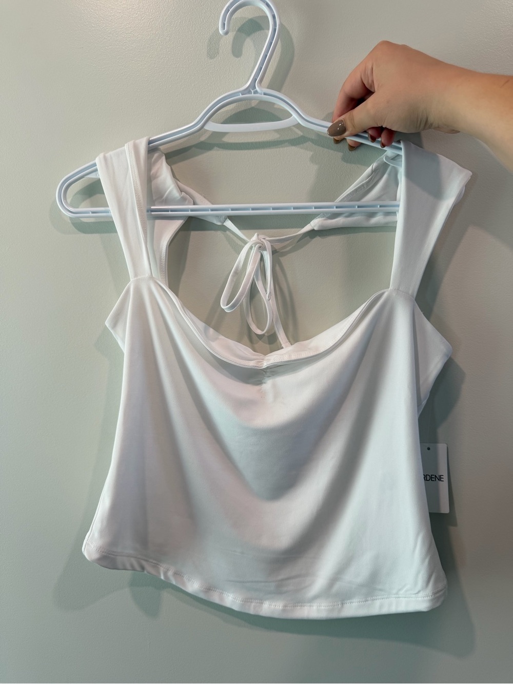 Ardene White Tie-Back Cami Tank